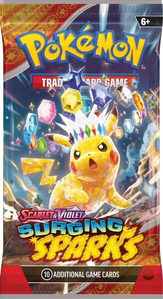 Pokémon TCG Scarlet & Violet Surging Sparks booster pack